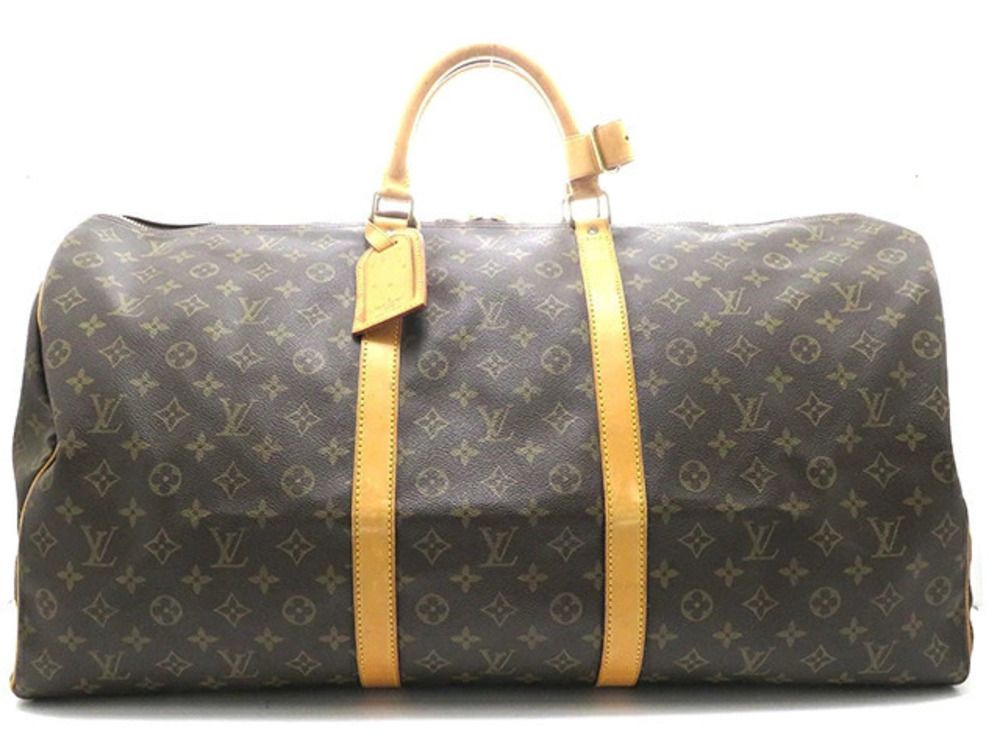LOUIS VUITTON Keepall Boston Bag Monogram
